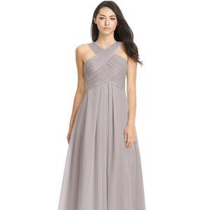 Azazie Kaleigh bridesmaid dress size 8 in Dusk